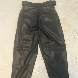 Babaton Aritzia Leather Pants, never worn, Size 0